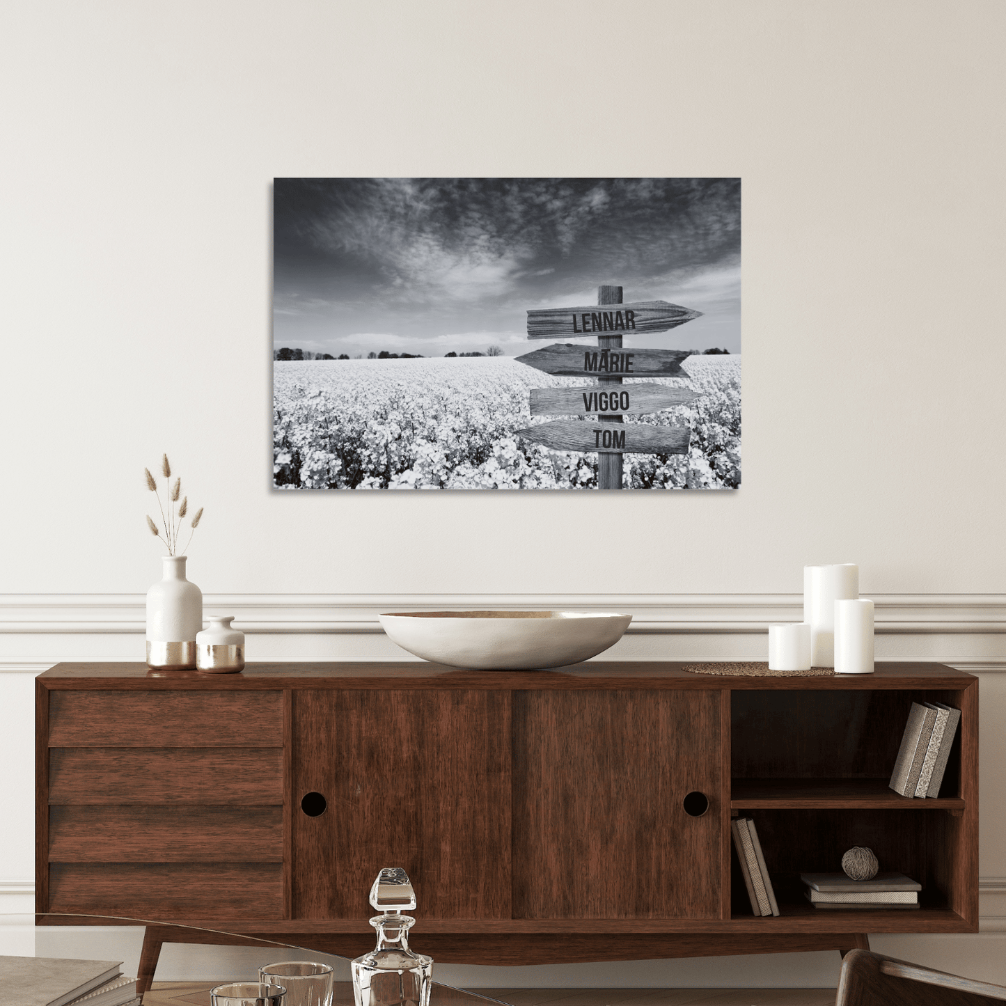 Rapsmark - Personligt Lærredsprint