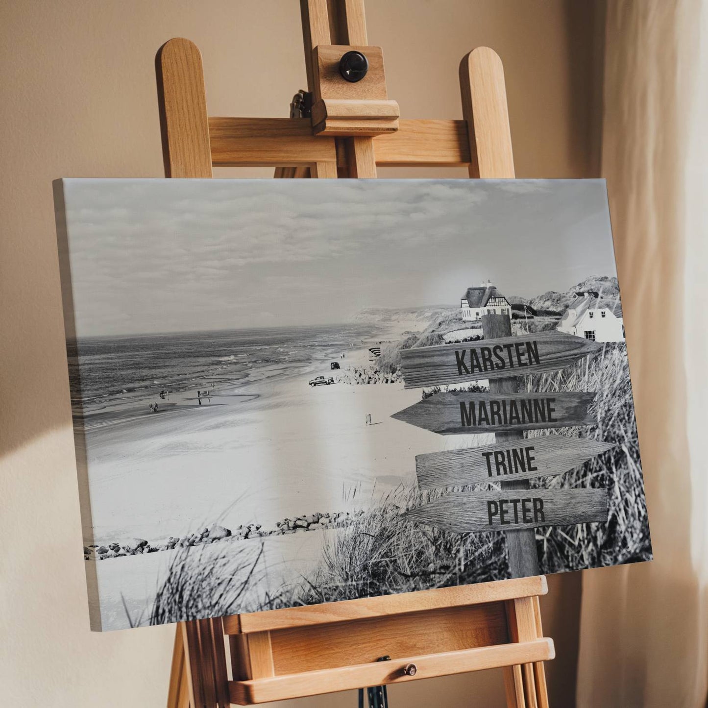 Skagen - Personligt Lærredsprint