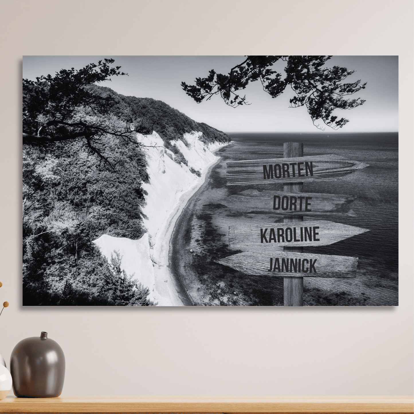 Mols Bjerge - Personligt Lærredsprint