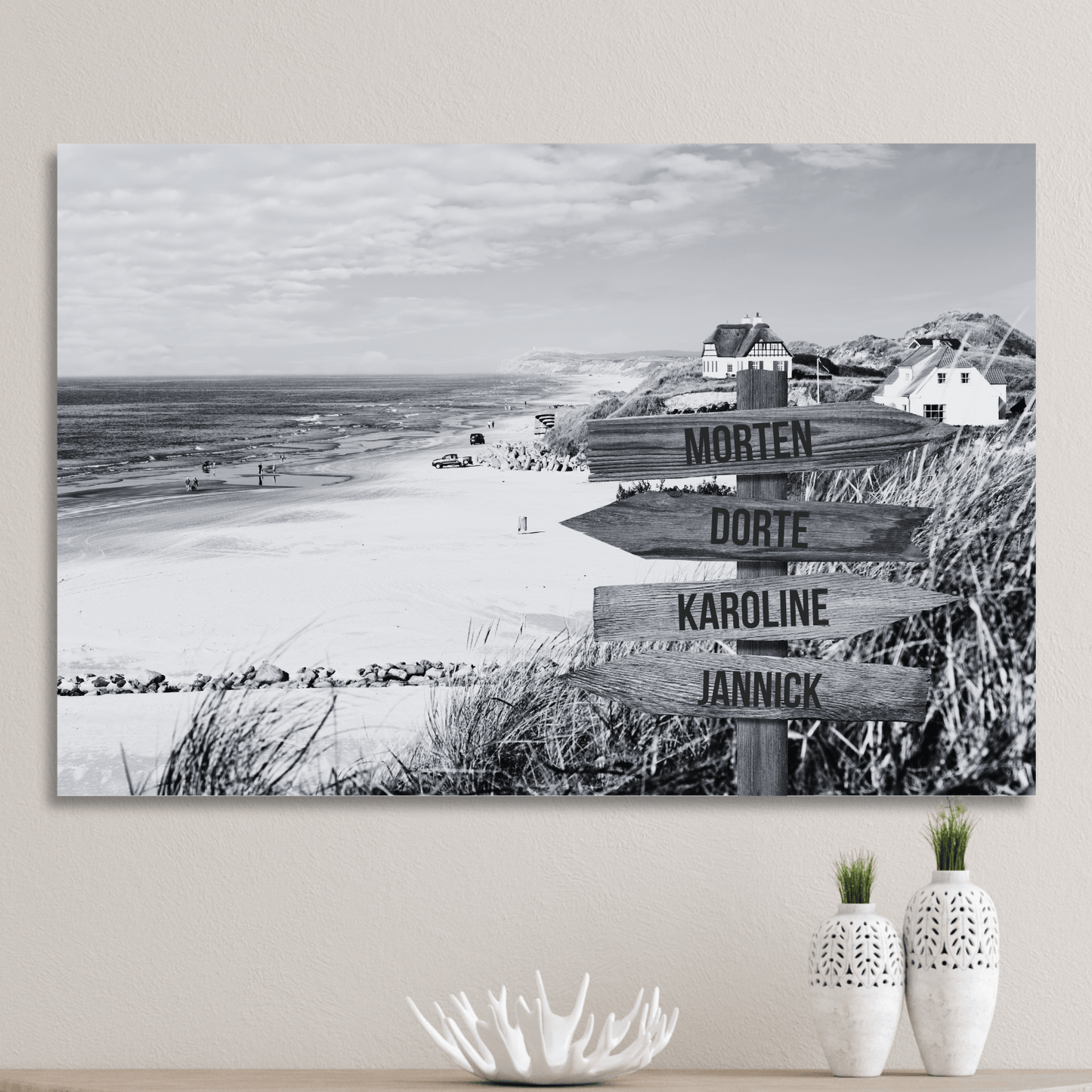 Skagen - Personligt Lærredsprint