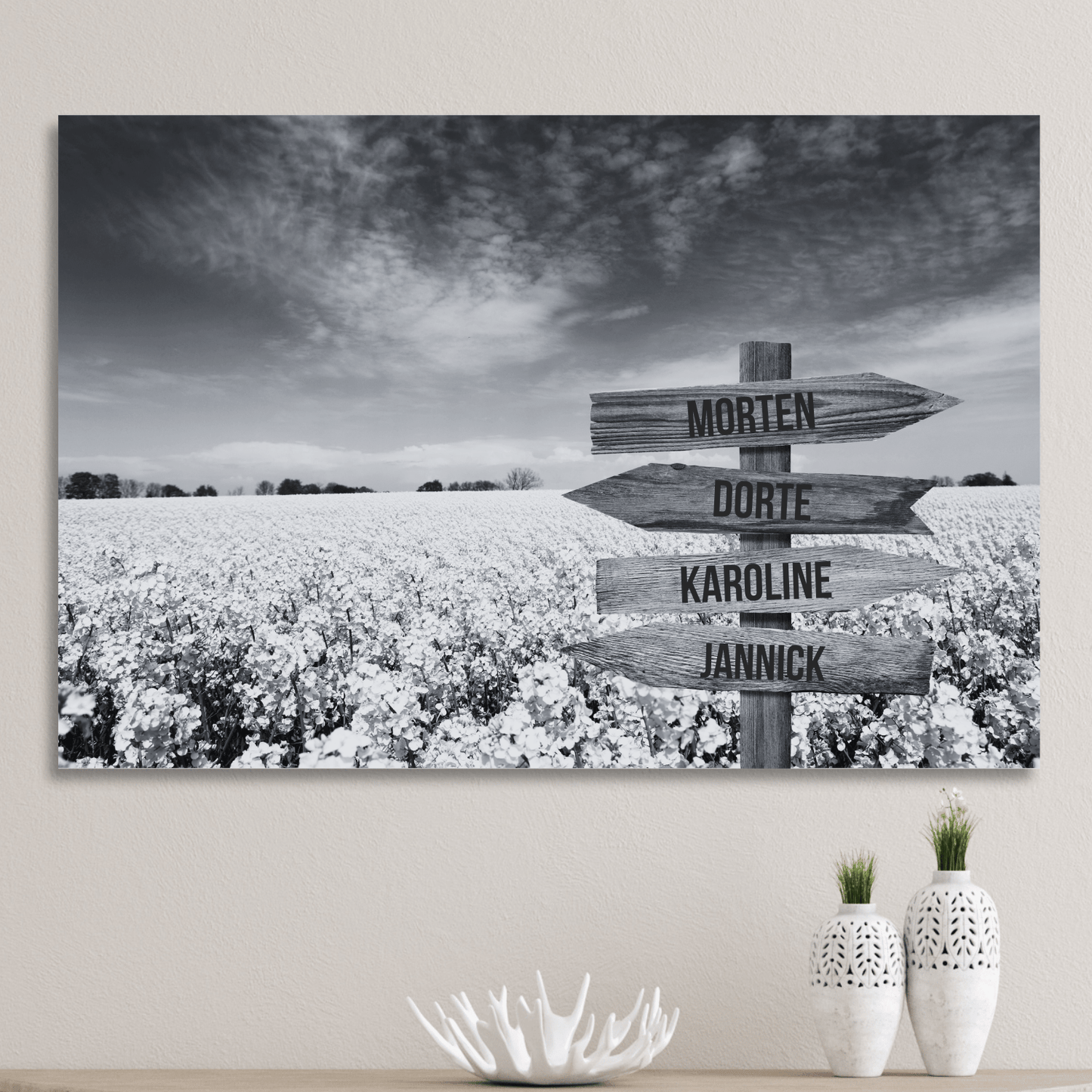 Rapsmark - Personligt Lærredsprint