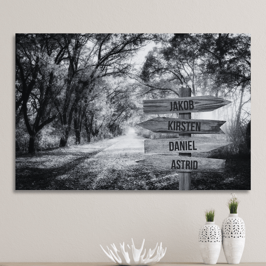 Efterår - Personligt Lærredsprint